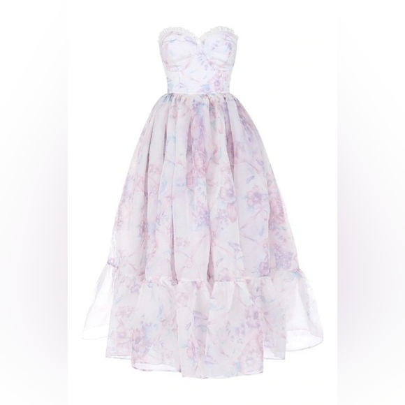 Selkie - The Ribbon Dancer French Corset Dress - Picture 2 of 5